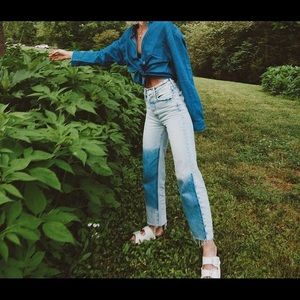 The Rambler High Waist Straight Leg Jeans